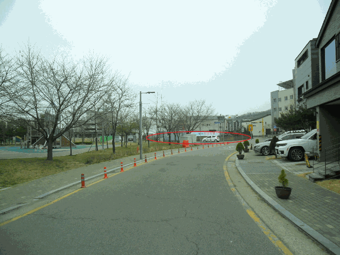 주위환경 (서측에서 촬영)