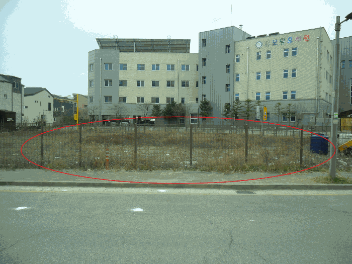 대상물건 전경 (북측에서 촬영)