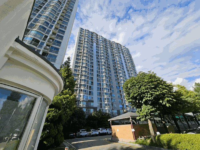 [본건 전경] 본건 남서측에서 촬영