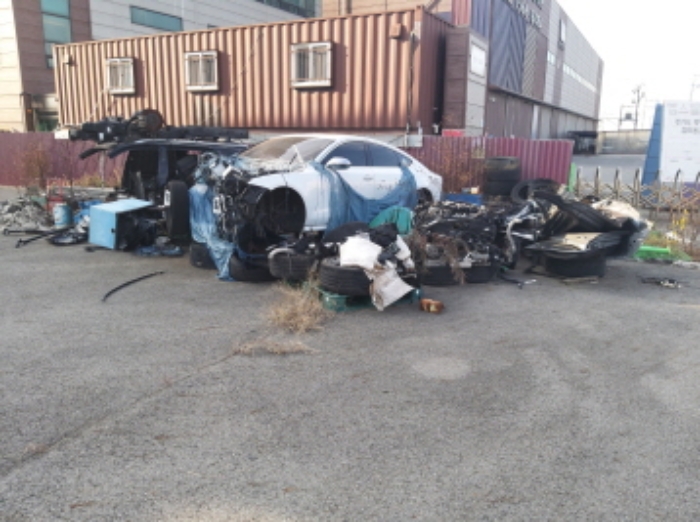 * 본건 목적물 10. 지상 방치차량