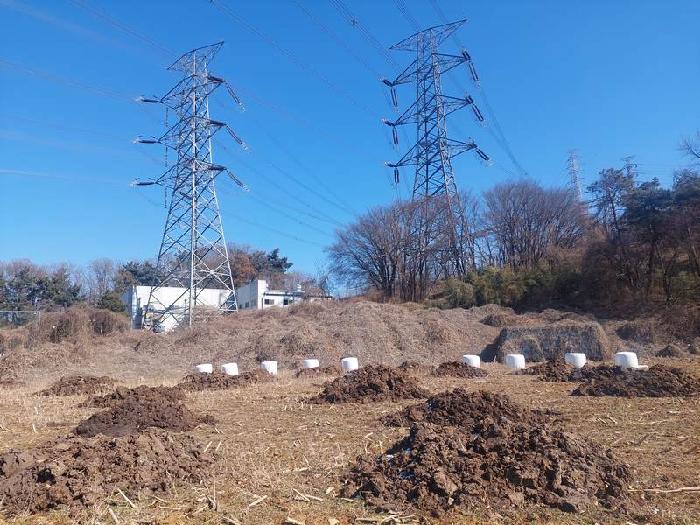 표시목록 1번 토지(전) - 고압선 통과