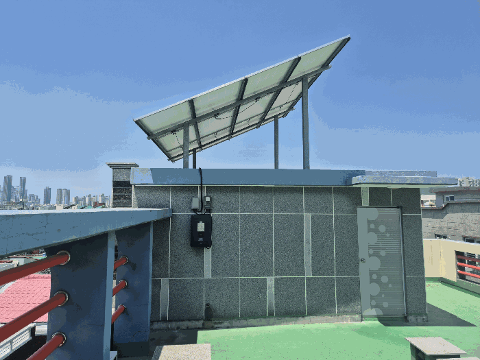 기호(1) 건물 옥상 계단실 및 태양광 발전설비