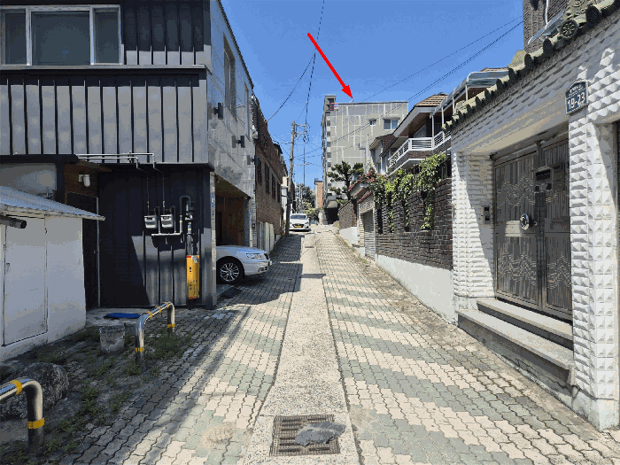 주위환경(동측에서 촬영)