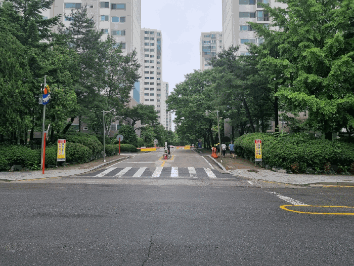 본건 단지 출입구