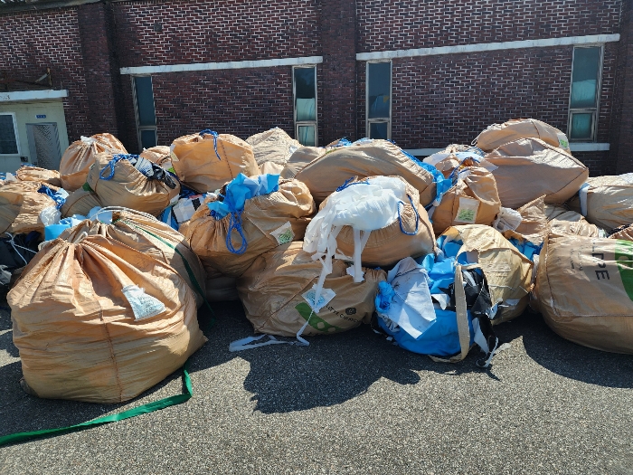 자재 및 물건 등 야적 상태