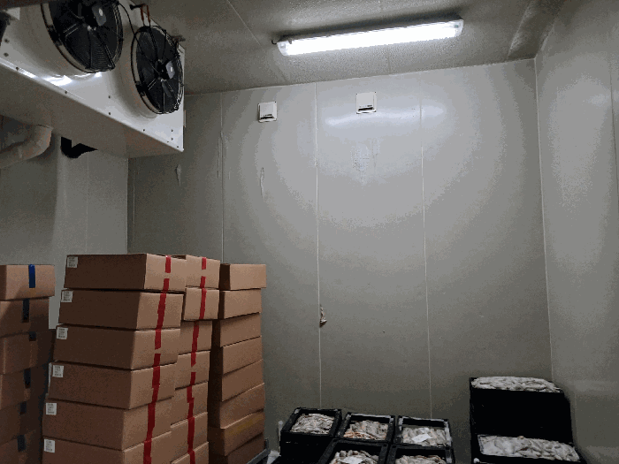 건물 내부(급속냉동실)