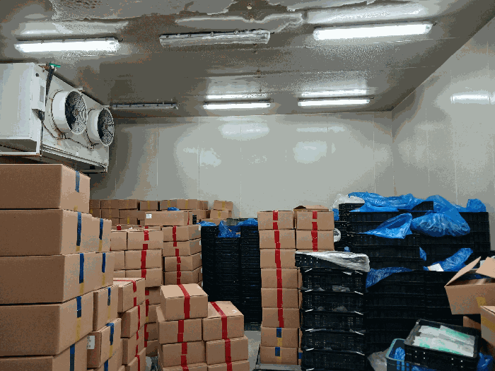 건물 내부 (냉동창고)