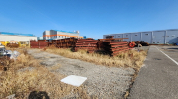 목록1 토지상 적치물(H빔)