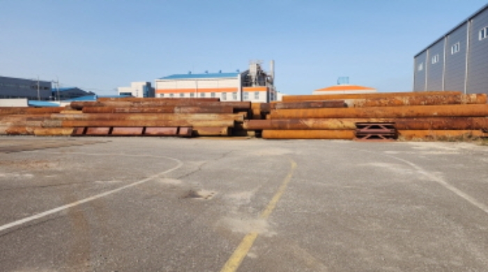 목록1 토지상 적치물(원통형 철구조물)