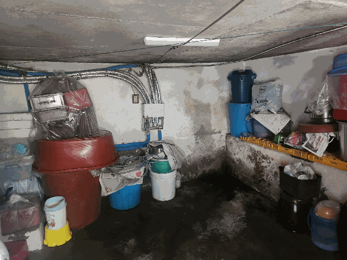 기호 1 건물의 지층 부분