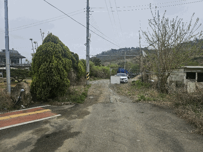 대상물건 인접도로