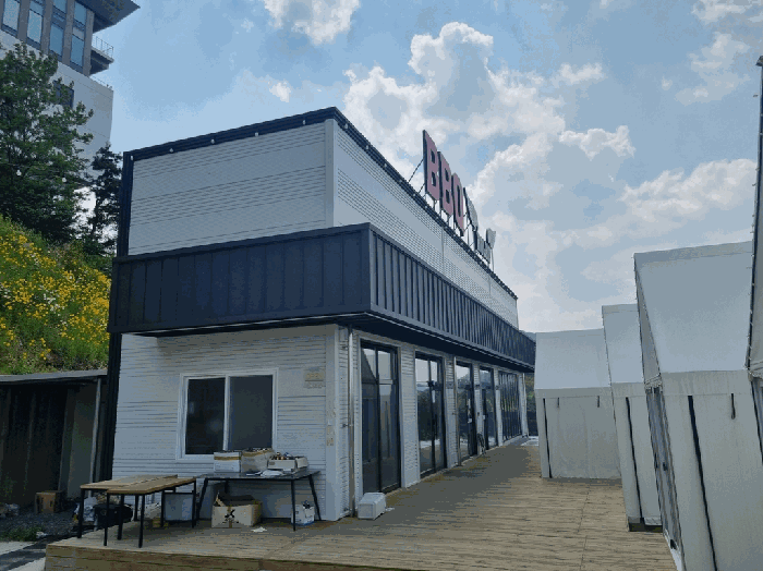 본건 건물(가)-본건 서측에서 촬영