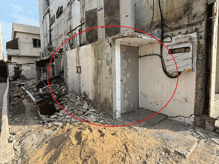 제시외건물(ㄱ) 전경