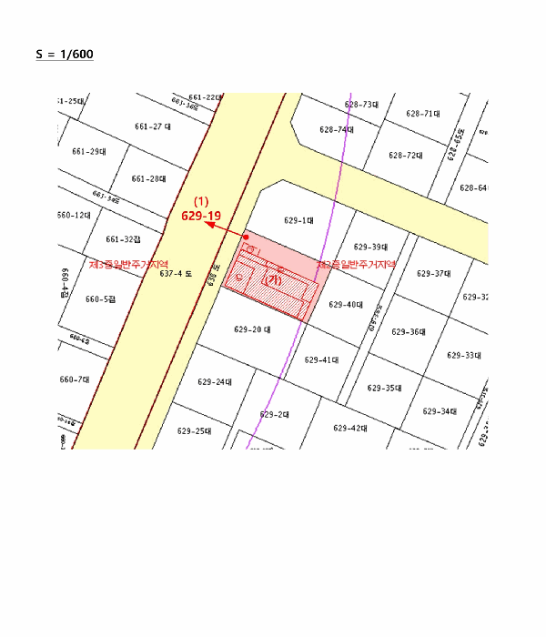 지 적 및 건 물 개 황 도