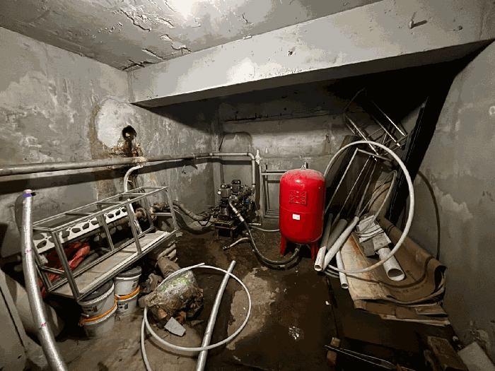 일련번호 가 건물 지하층 내부전경