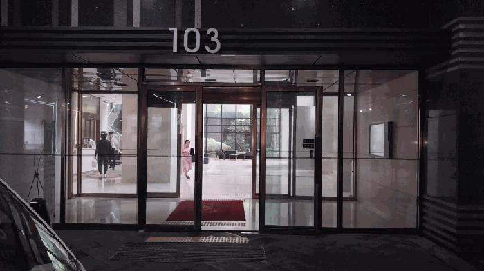 공동 현관 촬영