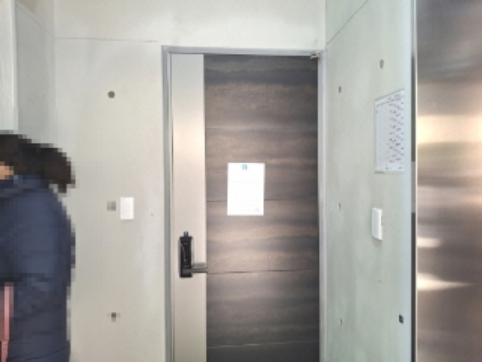 목록3 1층 호실미상 안내문 부착