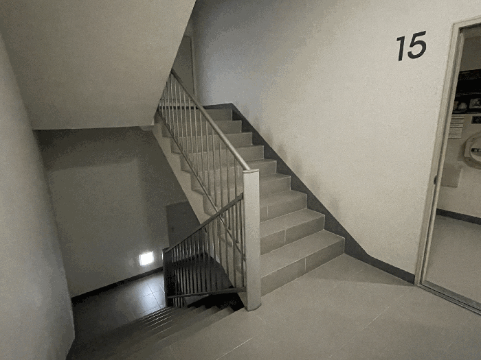 공용 계단실 전경