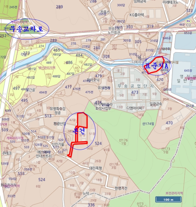 상세위치도(지번약도)