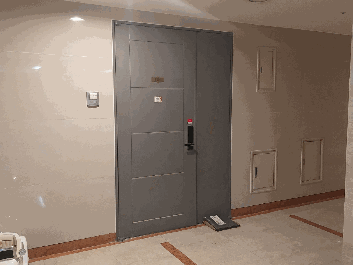 본건 현관 이용현황