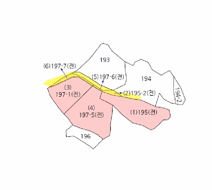 지적도 사진