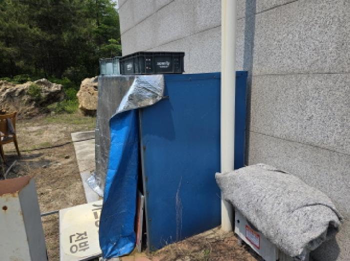 제시외 철골조 천막 창고
