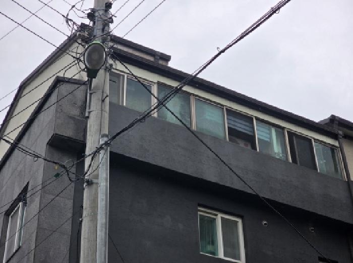 제시외 경량철골조 판넬지붕 4층(주택)