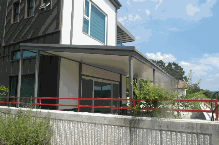 제시외 차양의 근경