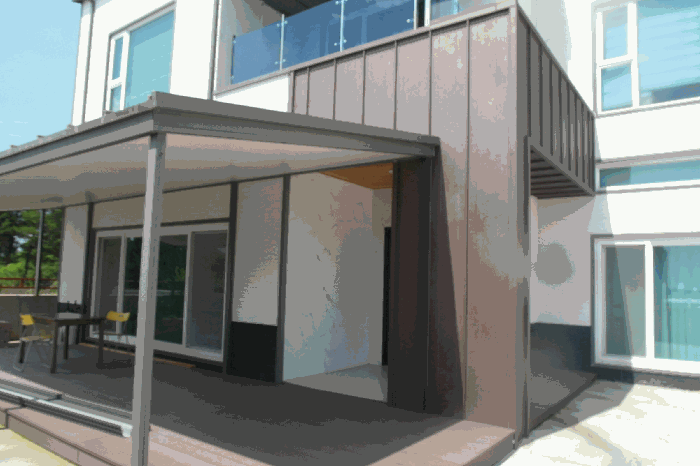 본건 건물 및 제시외 차양