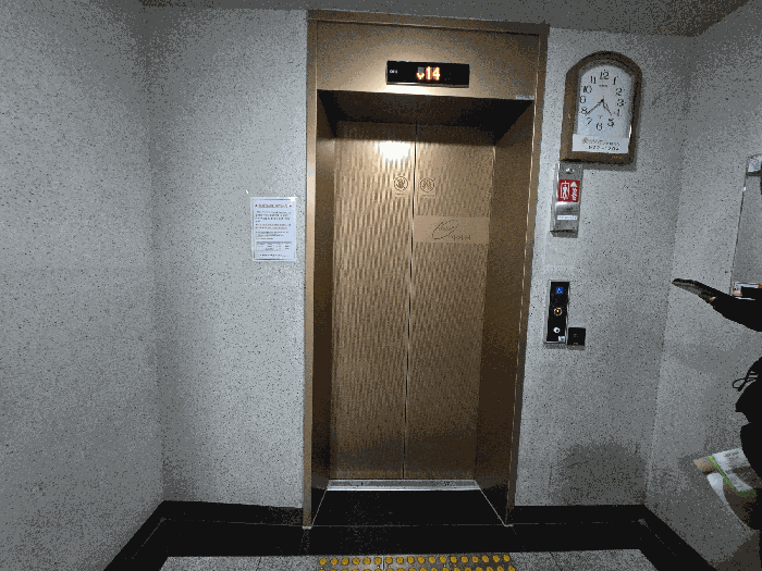 승강기 전경