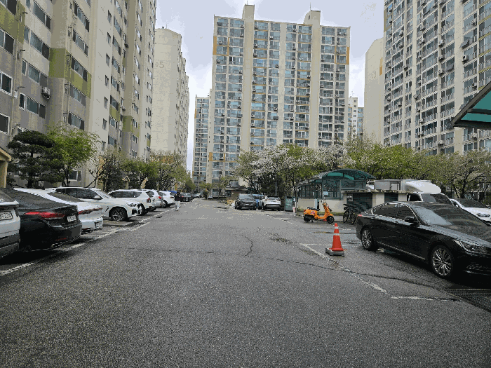 아파트 단지 내부