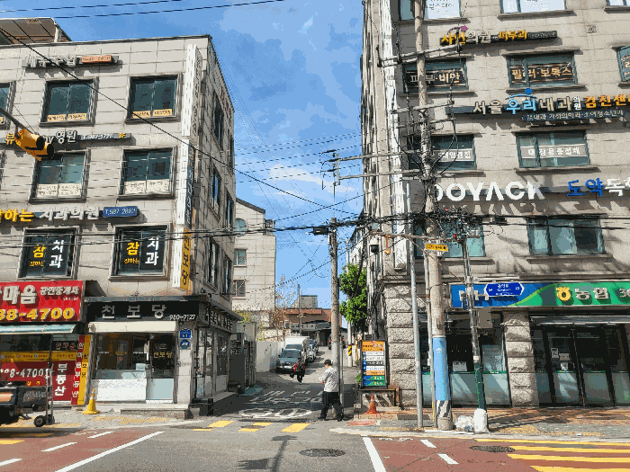 남측에서 촬영한