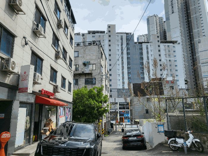 북측에서 촬영한