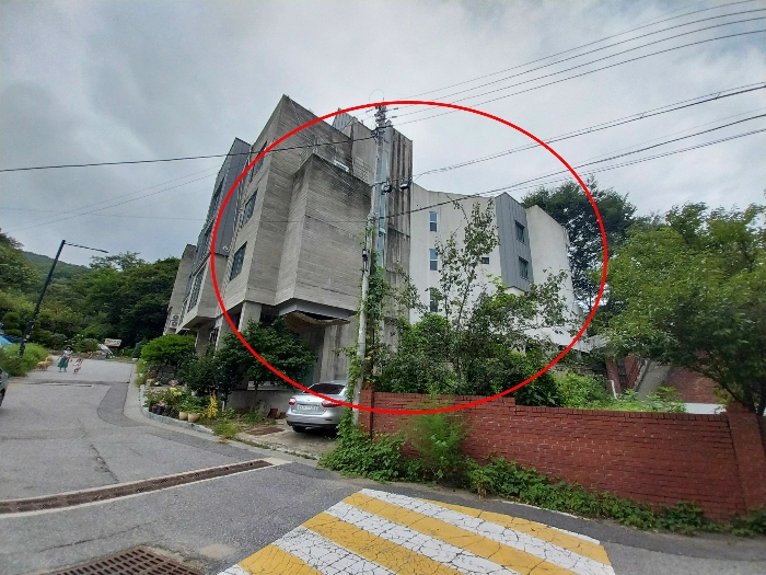 동측에서 촬영