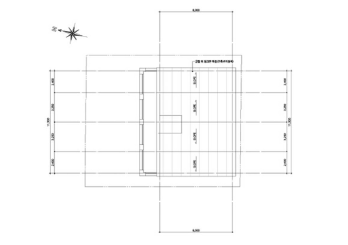 건 물 개 황 도(지붕)