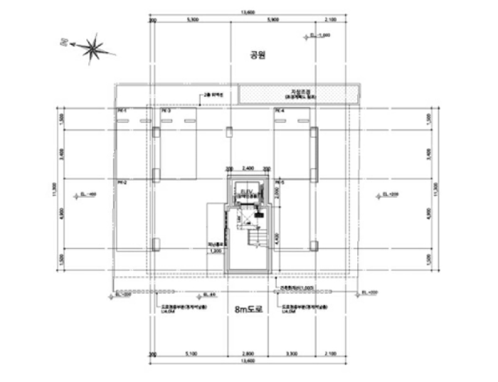건 물 개 황 도(1층)