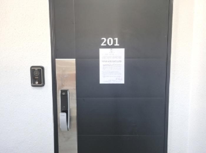 목록1 안내문 부착