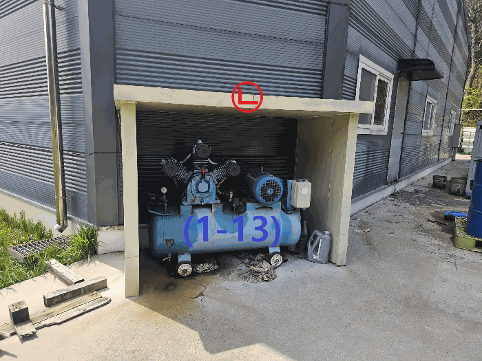 기계기구(1-13) 및 제시외건물㉡