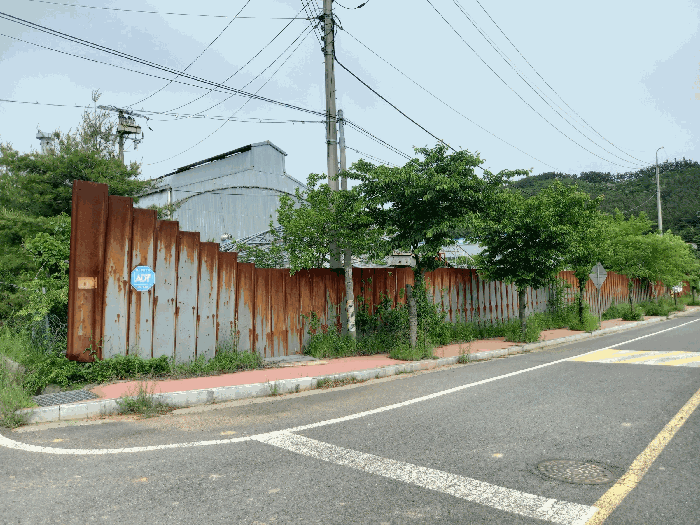 본건 남서측 펜스 부분(포함평가)