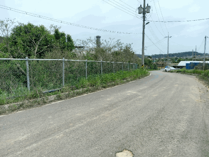 본건 북서측 펜스 부분(포함평가)