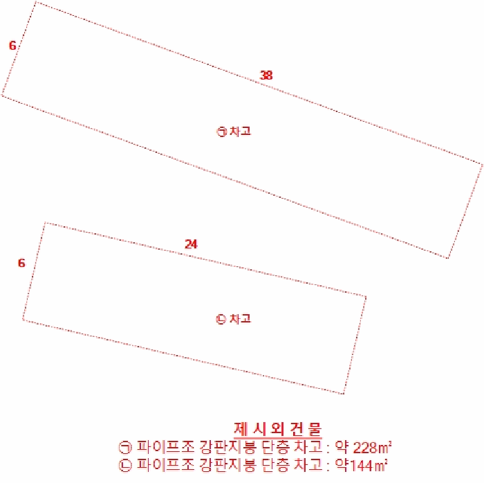 지적 및 건물개황도