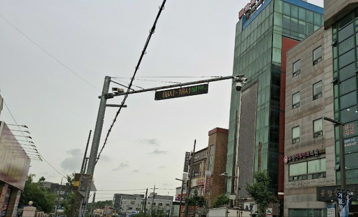본건 전경(남서측 도로 월편에서 촬영)