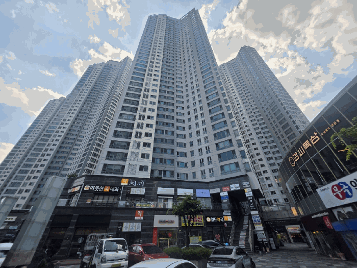 101동 외부 전경