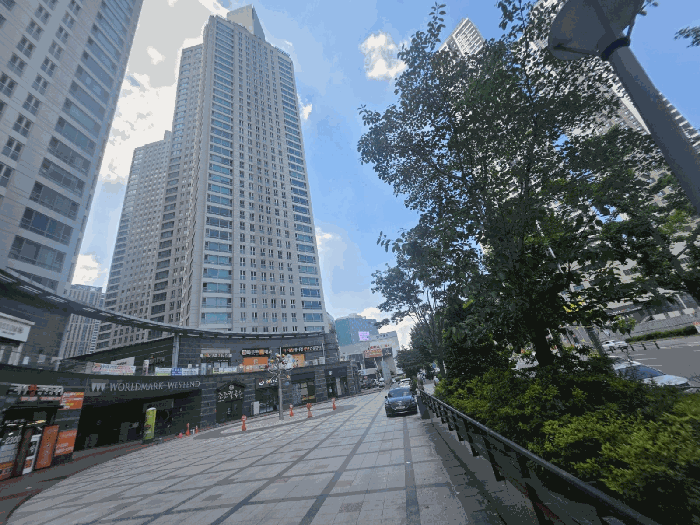 101동 외부 전경