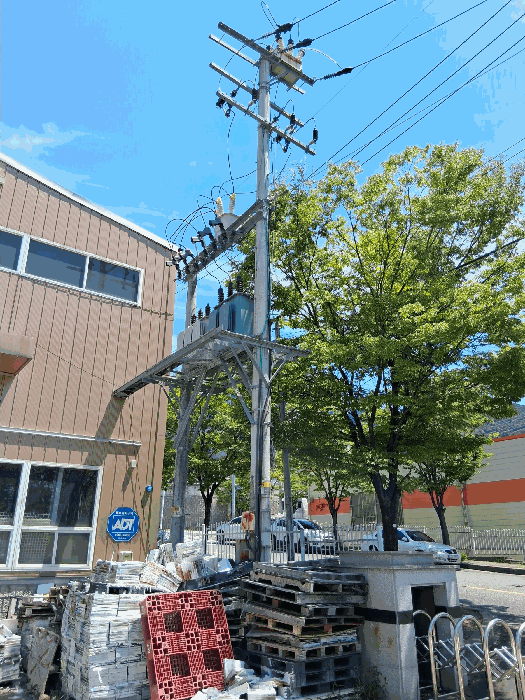 제시외기계기구(ㅂ)(서측에서 촬영)