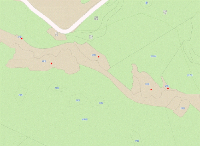 목록번호11,12,13,14,15 약도