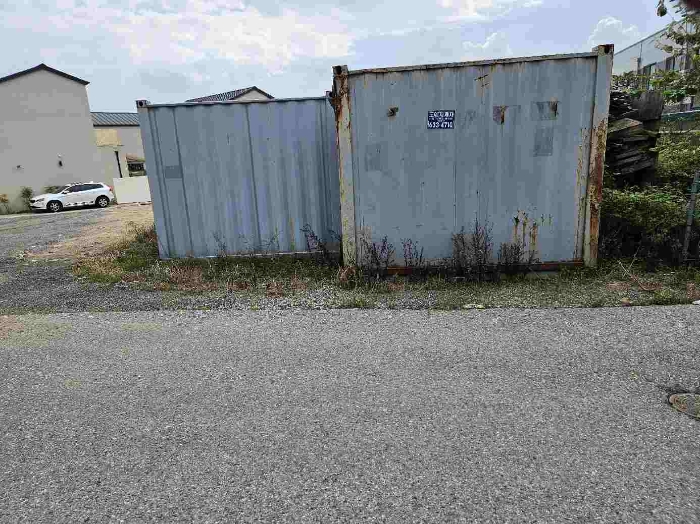 제시 목록  27 전경(컨테이너 박스 2동)