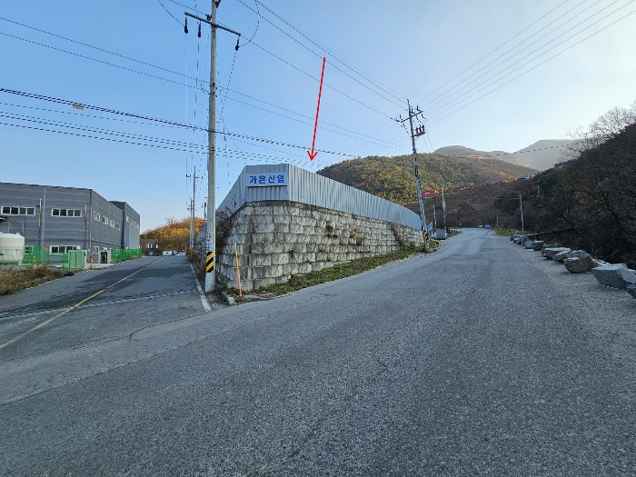 주위환경 (북서측에서 촬영)