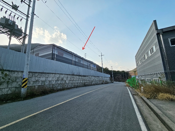 주위환경 (북동측에서 촬영)