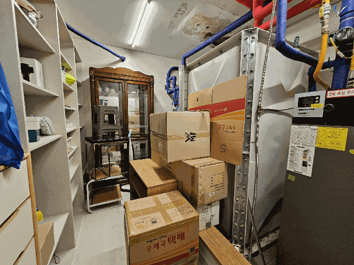 지하층 보일러실